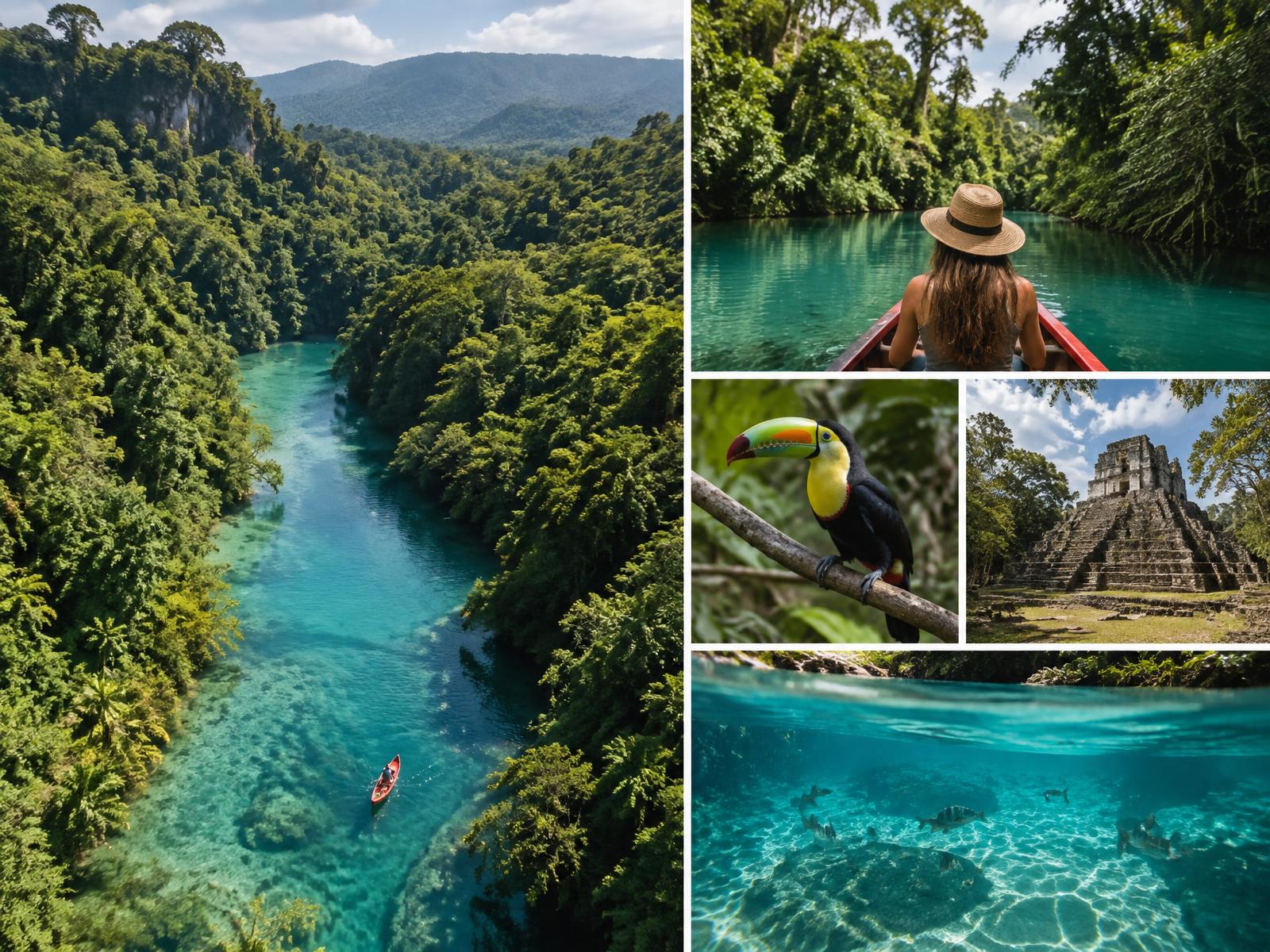 A real journey through tropical wilderness